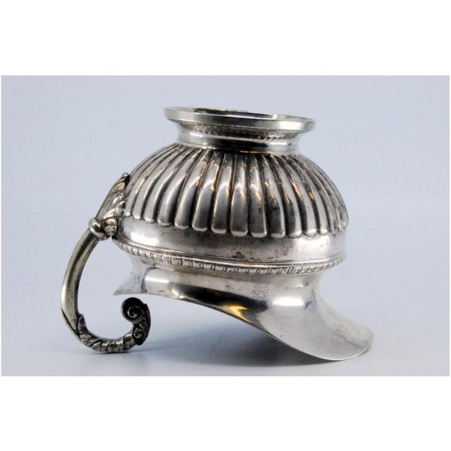Creamer in Fluted Silver For Sale - Image 4 of 11