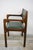 Lounge Chair in Wood and Dark Green Faux Leather, 1960s For Sale - Image 4 of 5