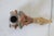 Brown Vintage Hand Painted Mexican Folk Art Clay Pipe Snake For Sale - Image 8 of 9