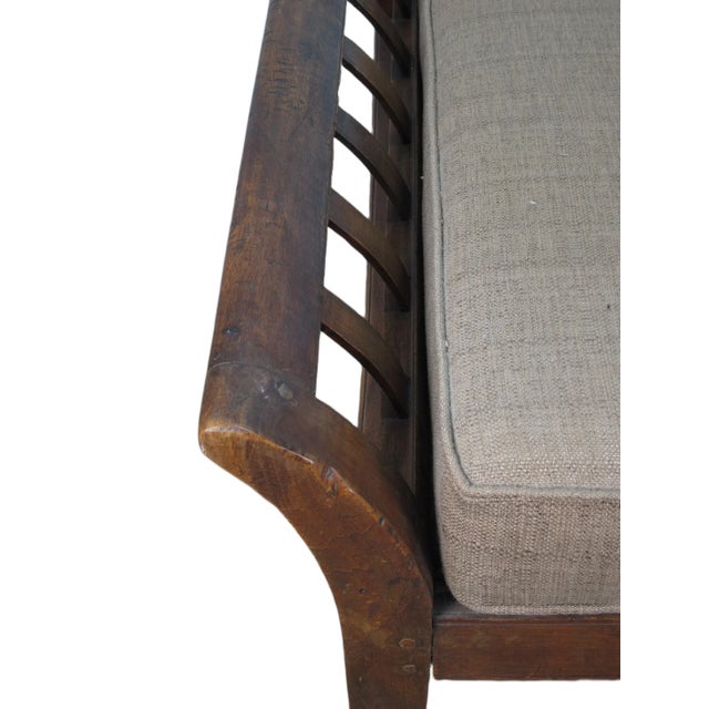 Antique Upholstered Dutch Colonia Daybed For Sale In Greensboro - Image 6 of 7