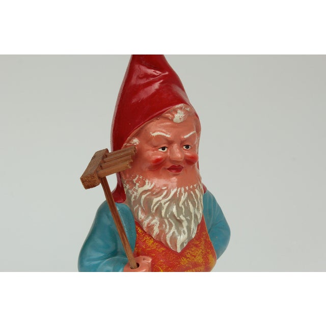 Ceramic Terracotta Garden Gnome, GDR, 1960s For Sale - Image 7 of 8