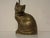 Large Cat Brass Door Stopper, 1960s For Sale - Image 6 of 18