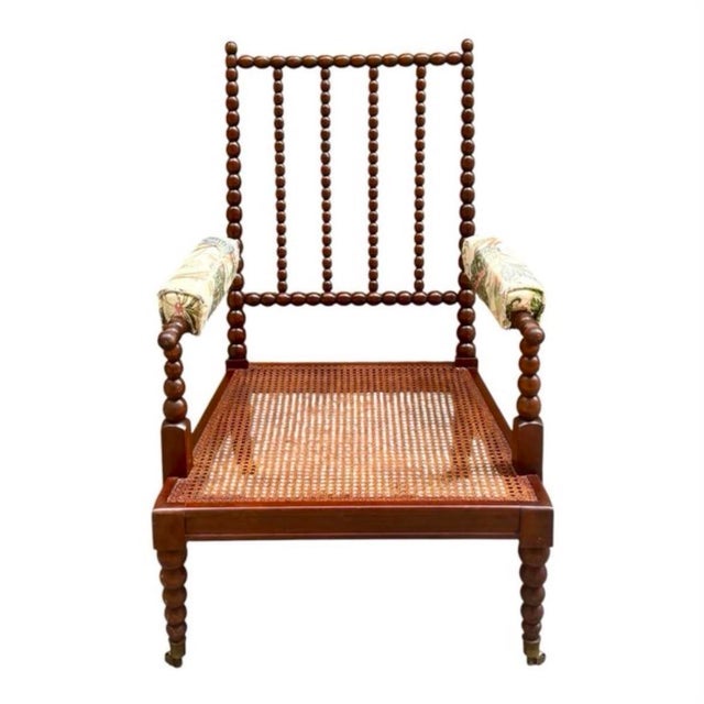 Victorian English Armchair in Brass, 1880 For Sale - Image 3 of 11