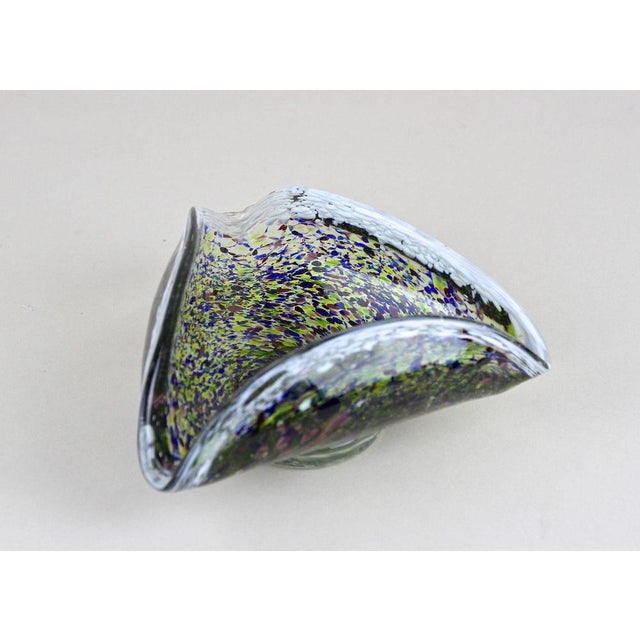 Italian Murano Glass Bowl, 1950 For Sale - Image 14 of 16