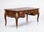 French Style Desk, Inlaid Kingswood with Brass Decoration, Very Impressive. For Sale - Image 4 of 17