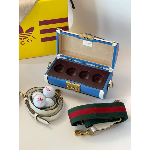 GUCCI Golf Ball Case Bag by Adidas x GUCCI For Sale - Image 6 of 12