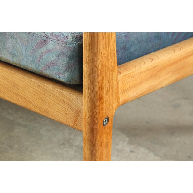 Wood Oak GE265 Sofa by Hans J. Wegner and Getama, 1960s For Sale - Image 7 of 18