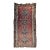 Vintage Turkish Tribal Kilim, Flat-Woven Medallion Pattern, Burgundy & Ivory, 5’ X 11’ For Sale