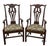 Vintage Kittinger Traditional Chippendale Style Mahogany Accent / Dining Chairs - Pair For Sale - Image 11 of 12