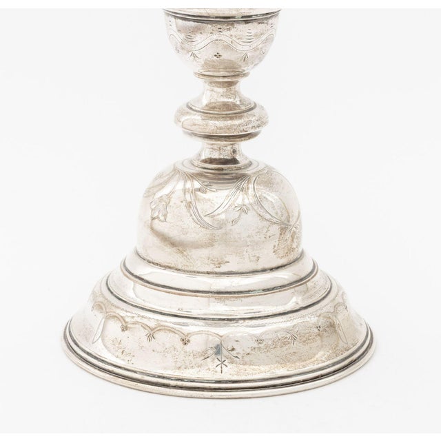 Austrian .800 Silver Candelabrum, 1872-1922 For Sale - Image 12 of 14