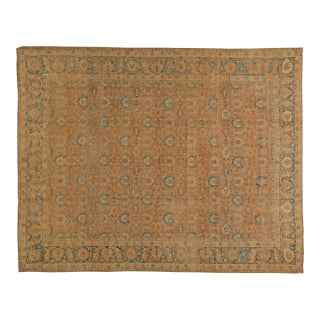 Antique Persian Tabriz Carpet For Sale