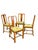 Vintage Art Deco Dining Chairs in Maple Wood, 1930, Set of 4 For Sale - Image 9 of 14