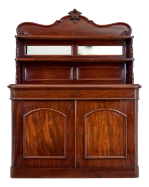 19th Century French Mahogany Chiffonier Sideboard, 1880