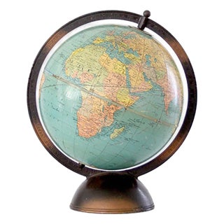 Vintage Replogle Globe Circa 1930 For Sale