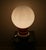 Opaline Glass and Wood Table Lamp, Italy, 1970s For Sale - Image 4 of 11