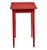 Rustic Scandinavian Red Painted Side Table, 1890 For Sale - Image 3 of 9