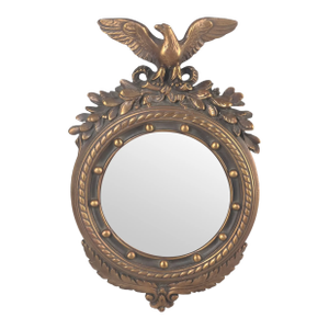 Antique Armor Bronze Federal Proud American Eagle Wall Frame for Picture or Mirror