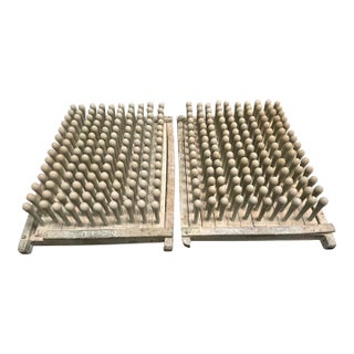 Neutral Tan Balloon Mold Pair For Sale