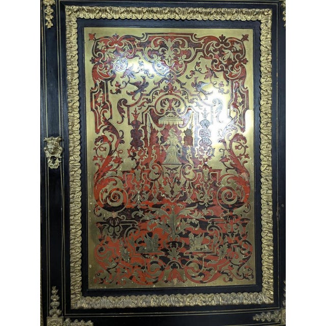 Napoleon III Boulle Marquetry Buffet For Sale - Image 13 of 18