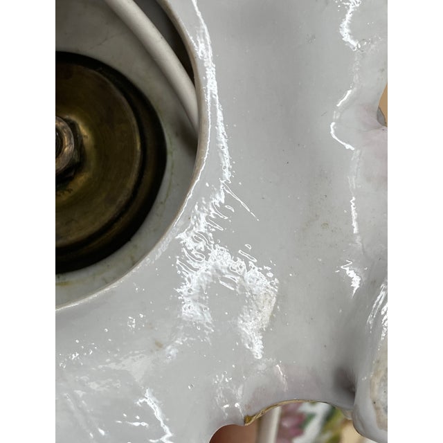 Baroque-Style Table Lamp from Sitzendorf Porcelain Factory, 1890s For Sale - Image 13 of 18