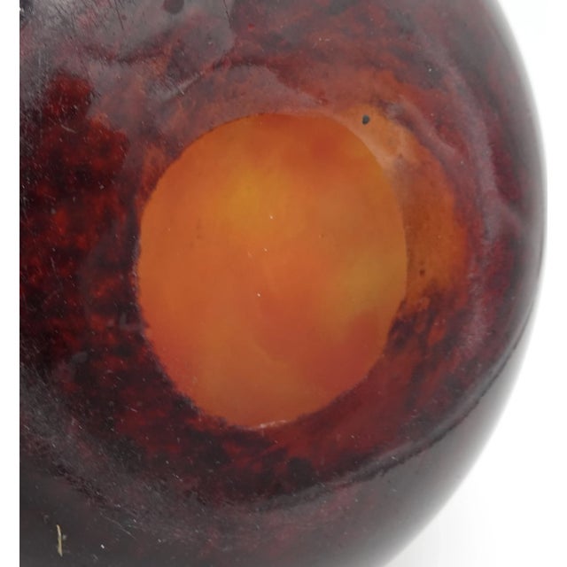 Le Verre Francais Vase in Glass by Charles Schneider, 1920s For Sale - Image 11 of 15