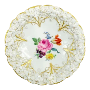Meissen Porcelain Plate, Germany, 1924-1934