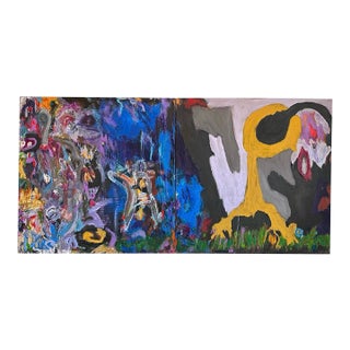 Abstract Painting by Roderick Coles For Sale