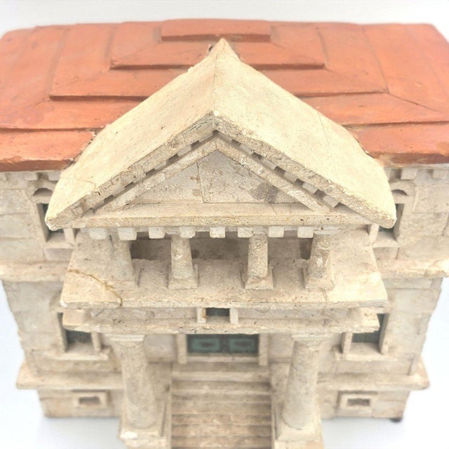 Handmade Stone Tile Neoclassical Architectural Model | Chairish