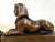Early 20th Century Copper Sphinx Sculptures / Pair For Sale - Image 4 of 12