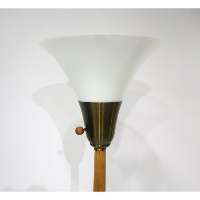 Mid-Century Modern Russel Wright Mid Century Floor Lamp For Sale - Image 3 of 7