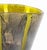 Adam Aaronson (British, XX-XXI) Silver Striped Olive Green Glass Vase, 2001, signed, dated, and inscribed "England" near...