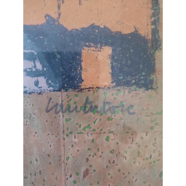 Domenico Cantatore, Accanto a te, Polymaterial Silkscreen, 1950s For Sale - Image 6 of 18