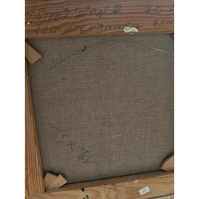 Gunnar Jonsson, Vinter Vision II, 1950s, Oil on Canvas, Framed For Sale - Image 15 of 18