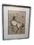 Framed set of Japanese woodblock prints of a horse by Yoshijiro Urushibara, also known as Mokuchu Urushibara, dating most...