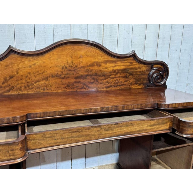 19th Century Victorian Mahogany Serving Cart For Sale - Image 10 of 18