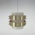 Modernist metal pendant probably from the 1960's. Made in the former gdr (east germany). The shade is made of two...