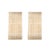 A stunning pair of contemporary Italian sconces, hand-blown with exquisite attention to detail, showcasing a seamless...