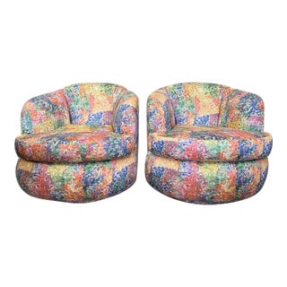 20th Century Swivel Chairs, a Pair For Sale