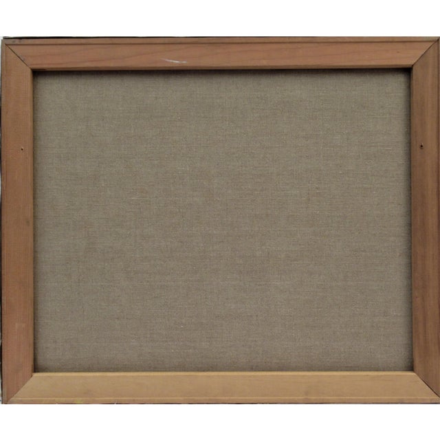 1950s Clifford Holmes, Landscape with House, California For Sale - Image 5 of 6