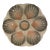 Antique French Majolica Sarreguemines Oyster Plate, Circa 1920s For Sale