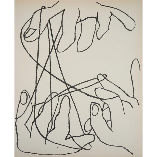 Françoise Gilot, Le jeu de ficelles, Lithograph For Sale - Image 4 of 4