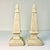 Hollywood Regency 1980s Vintage Boho Chic Hollywood Regency Crackle Finish Ceramic Obelisk - A Pair. For Sale - Image 3 of 12