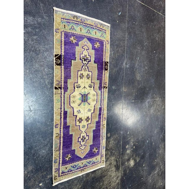 Turkish Yastik Rug 1'5" x 3'9" For Sale In Houston - Image 6 of 6