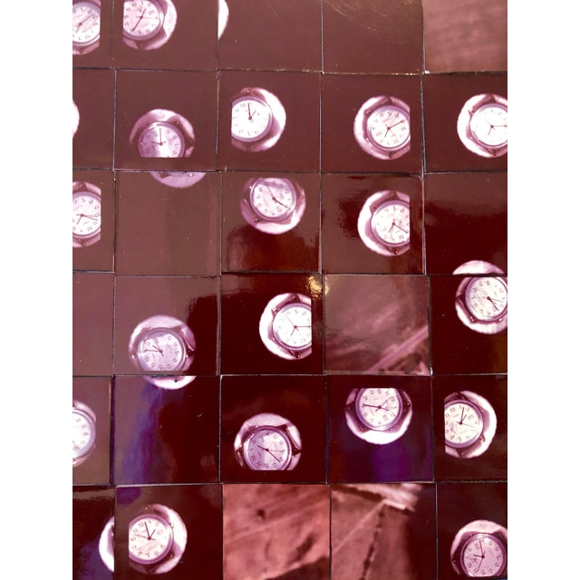 Vera Simons, Sports Watch Abstract Photo Mosaic Collage Aerial Photograph Feminist Aviator, 1979 For Sale In Miami - Image 6 of 7