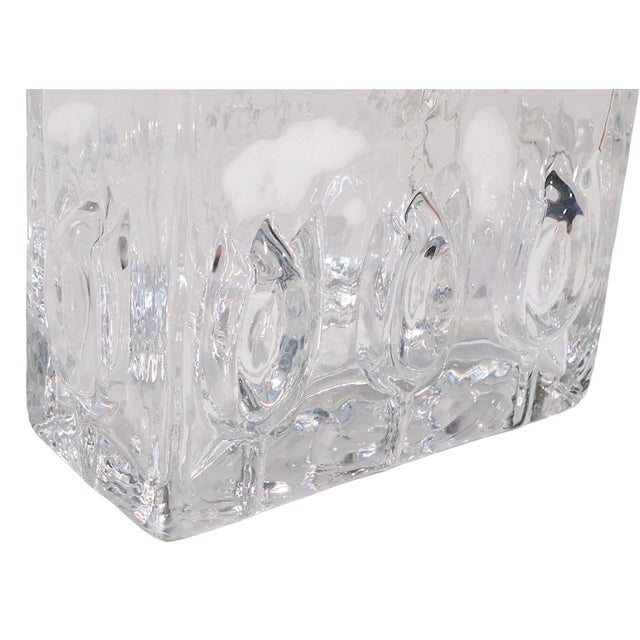 Ab Kosta Sea Glasbruck Vase by Renate Stock Made in Sweden C. 1960's For Sale In New York - Image 6 of 10