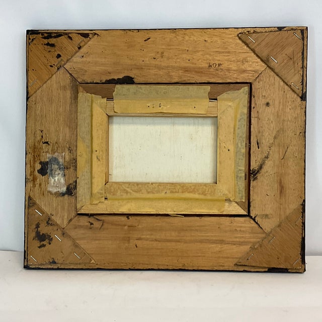 1975 Vintage Farmhouse Barn Landscape Impressionist Original Oil Painting, Artist Signed, Framed For Sale - Image 9 of 9