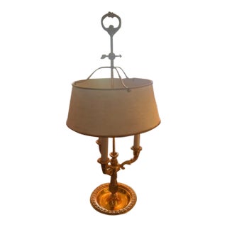 1920s French Empire Style Bouillotte Lamp For Sale