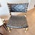 Wood Morrison Leather Rattan Black Upholstered Dining Chair For Sale - Image 7 of 12