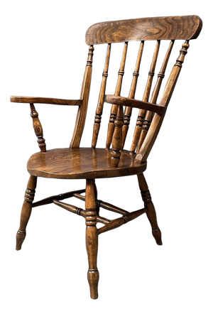 Antique English Elm Windsor Chair