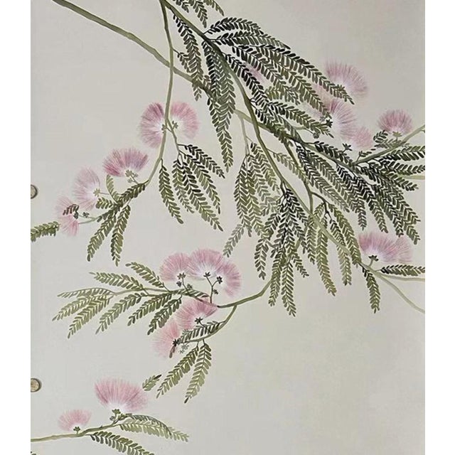 If you love the look of De Gournay wallpaper but not the price, this is for you. Hand‑Painted Chinoiserie Mural Panels,...
